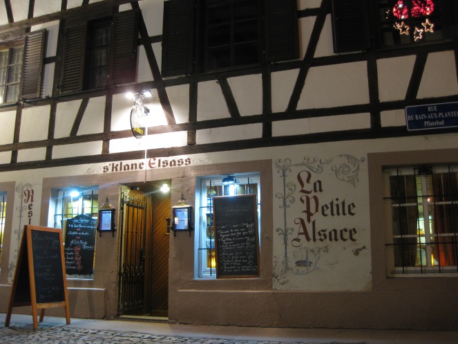 La Petite Alsace restaurant, Petite France