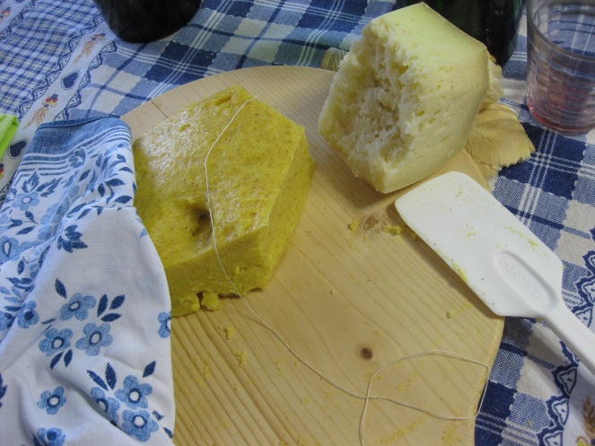 polenta e formaggio