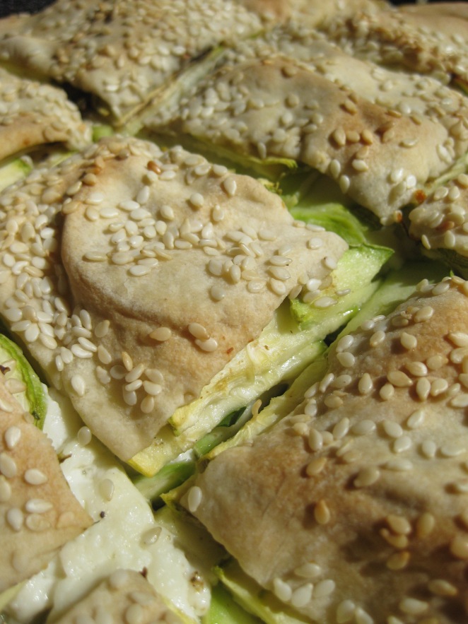 Kolokithoboureko or Greek Zucchini Cheese Pie from www.greek.ru